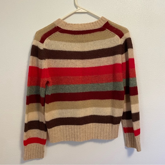 Vintage New Wool Striped Sweater - Picture 1 of 6